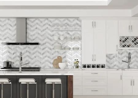 white shaker	
