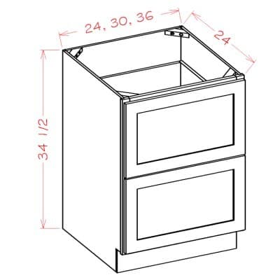 Shaker Antique White - 2DB24
