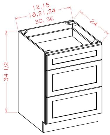 Casselberry Antique White - 3DB24