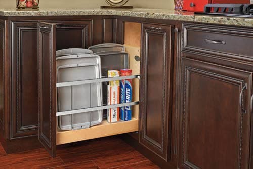 Foil Wrap/Tray Divider Base Organizer w/Blum Soft-Close - Fits Best in B9FHD, 447-BCSC-5C