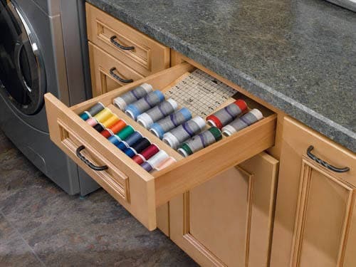 Cut-To-Size Wood Spice Drawer Insert - Fits Best in B15, DB15-3 B18, or DB18-3