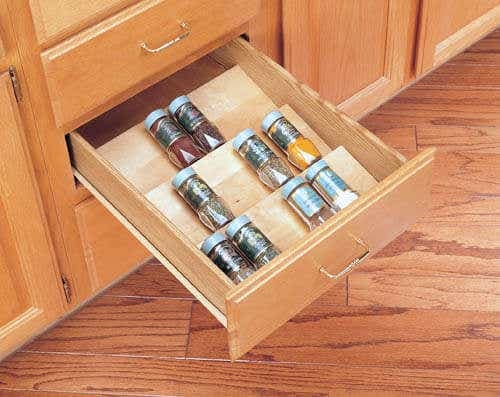 Spice Drawer Insert - Fits Best in B21, DB21-3, B24, or DB24-3