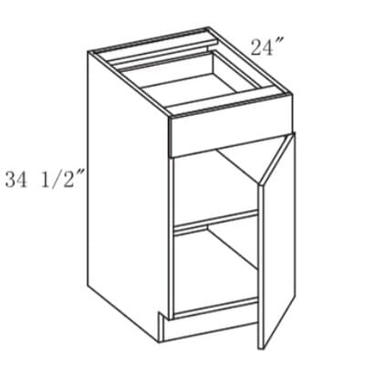 Natural Wood Shaker - B21