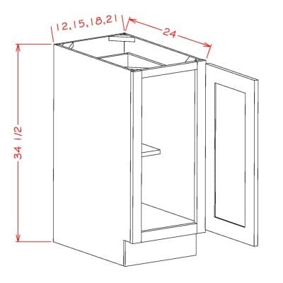 Shaker Antique White - B15FH