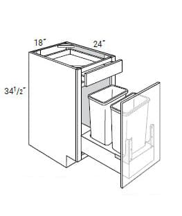 Upton Brown Recessed - B18SFTTR-DMK