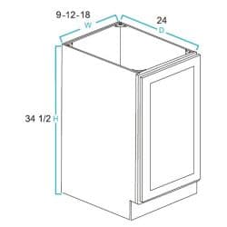 Skinny Off White Shaker - B12FHD