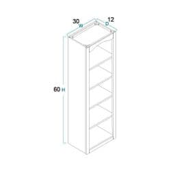 Skinny Off White Shaker - BC3060