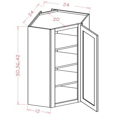 Shaker Antique White - DCW2436
