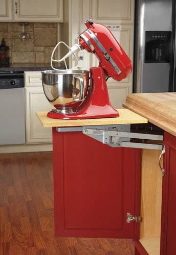 Mixer/Appliance Lift Mechanism without Shelf - Fits Best in B18FHD or B24FHD