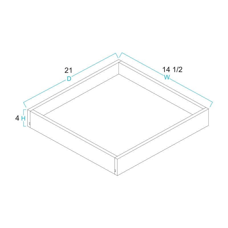 RS18 - Roll Out Shelf 18"