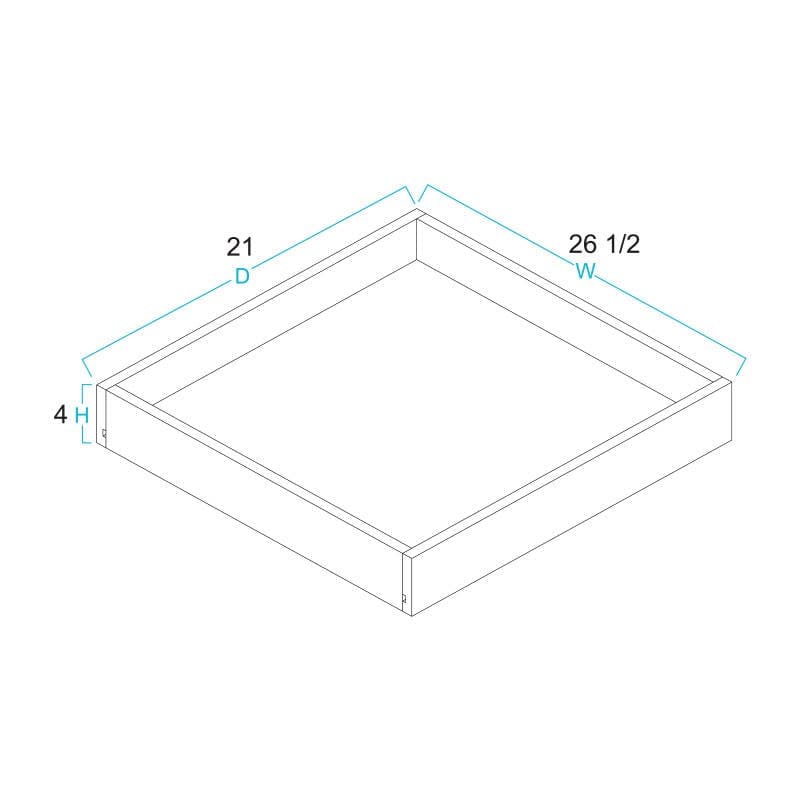 RS30 - Roll Out Shelf 30"