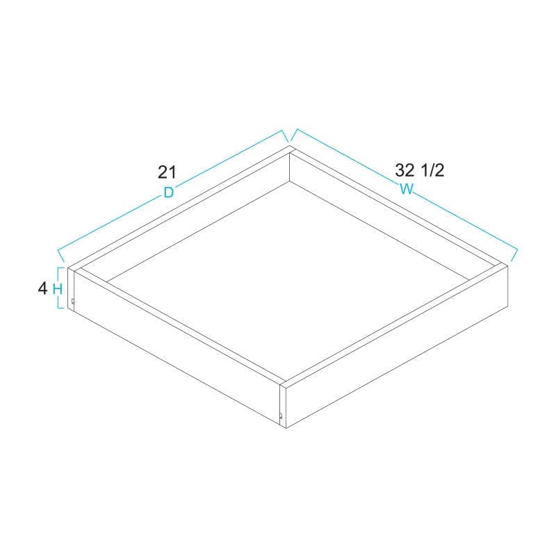 RS36 - Roll Out Shelf 36"