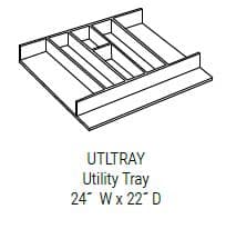 Amesbury White Slab - UTLTRAY