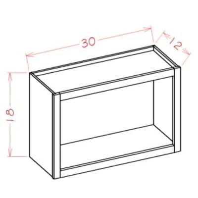 Shaker Antique White - WMSSHELF