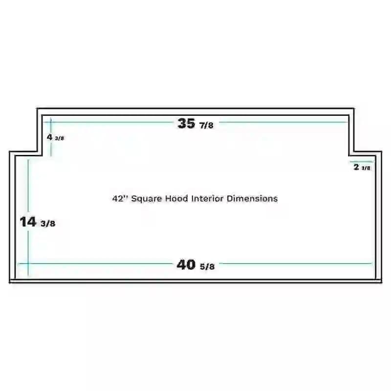 Off-White Slim Shaker - Square Hood 42