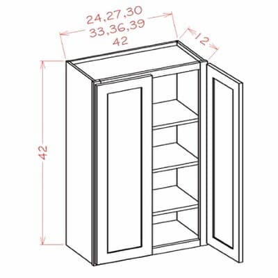Shaker Unfinished - W4242