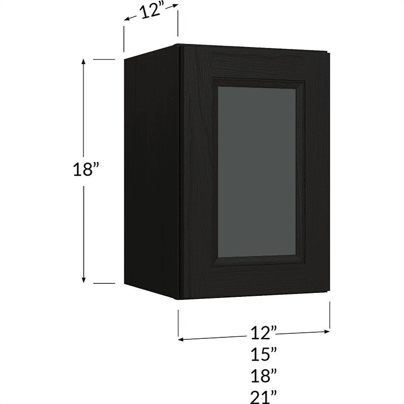 Obsidian Oak - W1218GD