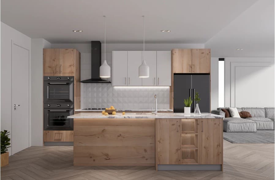 Deluxe Rustic Oak