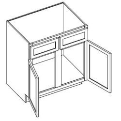 Sink Base with Center Stile