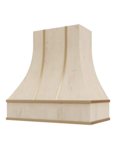 Curved with Brass Strapping